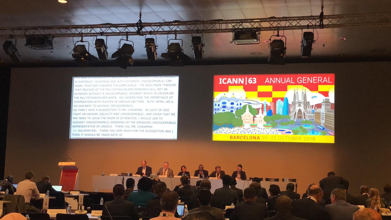 Icann 63 - Annual General